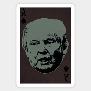 Ace of Trumps Sticker